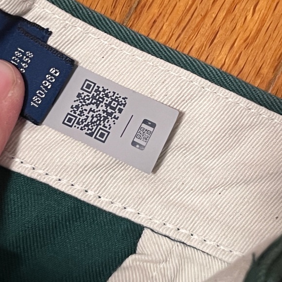 Polo Ralph Lauren Pleated Greent shorts -38 - Picture 5 of 12